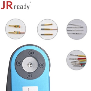 JRready YJQ-W2A M22520/1-01 MIL-Ajustable estándar de cuatro guión herramientas de crimpado <span class=keywords><strong>ASF1</strong></span> 12-26AWG mango de cuero Color opcional - Product Image 2