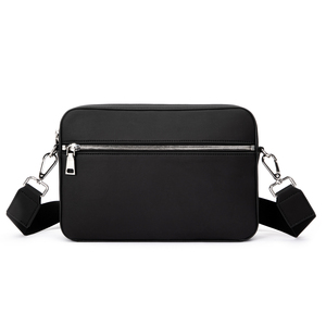 OEM Customize Brand <strong>Men</strong> Leather Messenger Bag Simple Luxury Shoulder Chest Bag <strong>for</strong> <strong>Men</strong> Designer Side Bag with Coin <strong>Pouch</strong> - Product Image 4