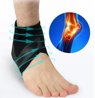 FSPG-Manchon de soutien de cheville de sport, attelle de cheville de compression anti-entorse pour le basket-ball en plein air, le football, la randonnée, unisexe