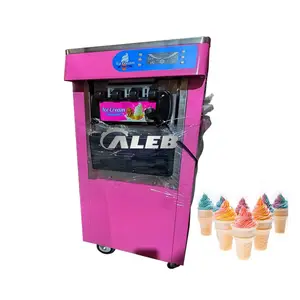 Automatic soft ice cream making machine