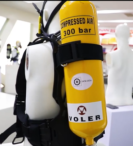 Appareil respiratoire autonome portable avec cylindre en acier de 6 L, équipement de respiration SCBA, accessoires pour équipement incendie - Product Image 6