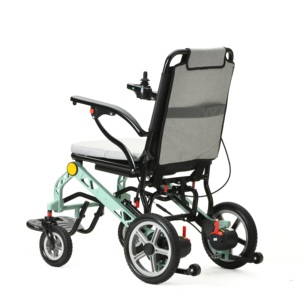 Silla <span class=keywords><strong>de</strong></span> <span class=keywords><strong>Ruedas</strong></span> Eléctrica Ultraligera <span class=keywords><strong>de</strong></span> Diseño Moderno, 3 Opciones <span class=keywords><strong>de</strong></span> Color, Solo 14.5 kg, Plegable y Portátil - Product Image 3