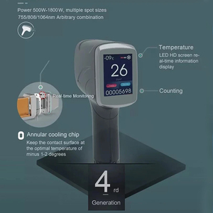 Machine professionnelle d'épilation <span class=keywords><strong>de</strong></span> laser <span class=keywords><strong>de</strong></span> 2000W caractéristique <span class=keywords><strong>de</strong></span> refroidissement portative Laser <span class=keywords><strong>de</strong></span> Tri Diode 808nm 1064nm longueurs d'onde 300W EPILATOR EU - Product Image 4