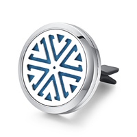 Diffuseur de parfum pour voiture en acier inoxydable plaqué or 18 carats personnalisé avec échantillon gratuit, aromathérapie aux huiles essentielles pour hommes