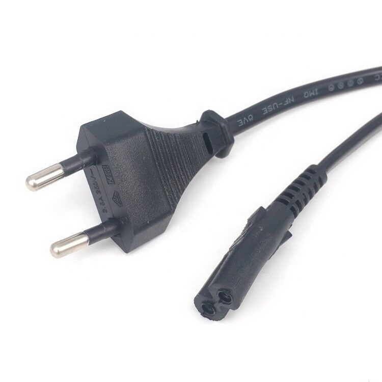 Cavo di prolunga cavo di alimentazione UE 2 pin IEC320 C7 Figura 8 Cavo di alimentazione per Samsung LG Sony TV Monor Alimentatore PS3 XBox Caricatore