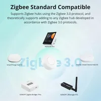 Sakelar Nirkabel Zigbee SONOFF SNZB-01P Tombol Kontrol Skenario Kustom Pintar Bekerja Dengan Alexa Google Home Smartthings EWeLink E127