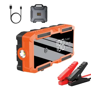 12V Lithiumbatterij Auto Jump Starter 3000a Piekstroom Auto Nood Booster Draagbare Jump Starter Jump Box Pack