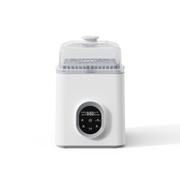 Stérilisateur automatique pour biberons avec panneau de commande tactile, fonctionnement silencieux pour tous les articles d'alimentation pour bébés