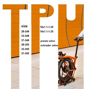 Camera d'Aria per Bicicletta in TPU Anti-Foratura Rinforzata, Spessore 0.3MM 0.5MM, Durevole, per Ruote 20"22"24"26"27.5"29" 700c - Product Image 4