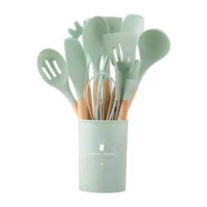 Wholesale Silicone Kitchen Utensil Set Tools Silicone Hot Sale Products