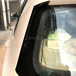 2Pcs Gloss Black Car Rear Window Side <b>Spoiler</b> Wing Splitter for Volkswagen <b>Golf</b> 6 <b>MK6</b> 2009-2013 Car Accessories - Product Image 2