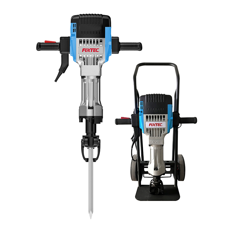 FIXTEC电动工具2000W 90J 29千克高耐久性混凝土破碎机电动拆除千斤顶
