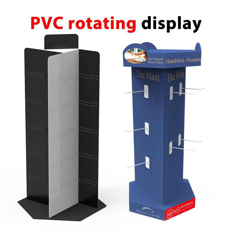 Apache Plastic Customized PVC Foam Board Display Stand Forex Floor Display Rack for Phone Accessories in Retail Store — view 4