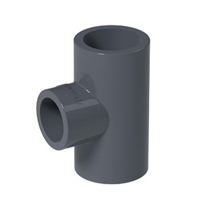 UPVC DIN <span class=keywords><strong>PN10</strong></span> chéo TEE khuỷu tay dung môi Doanh Ống phù hợp loạt - Product Image 3