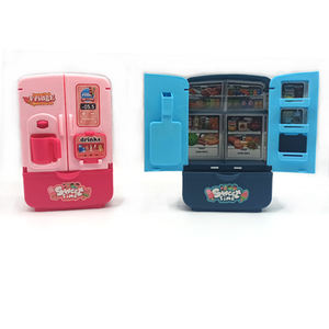 Ensemble de cuisine miniature de jeu de rôle le plus populaire, en plastique ABS, pour couper les légumes, appareils électroménagers, réfrigérateur, jouets pour enfants - Product Image 3