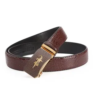 Hot Sale Business Western-style ceinture pour homme Roupas Acessórios Homens Belt para PU Crocodile Leather Style