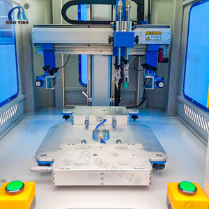 Máquina de Serigrafía Haotian S-1525P2N, Totalmente Automática, Superficie Plana, Control PLC, Banco de Trabajo de 180x280, Impresión Monocromática - Product Image 4