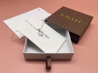 Boîte cadeau coulissante rigide de luxe avec logo personnalisé pour bijoux/vêtements/cosmétiques haut de gamme