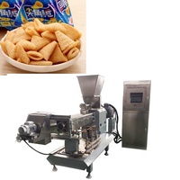 Machines à chips de maïs frit, ligne de production d'extrusion, machine à chips de maïs frit, machine à chips de maïs en forme de bugles