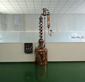 Destilador de Alcohol Profesional de Cobre de <span class=keywords><strong>200</strong></span> L, Equipo de Destilación de Alcohol Premium para la Producción de Bebidas y Vino - Product Image 5