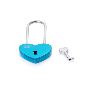 AJF cerradura en forma de corazón de cerraduras con caja de regalo grabado matrimonio boda candado para viajes de París - Product Image 3