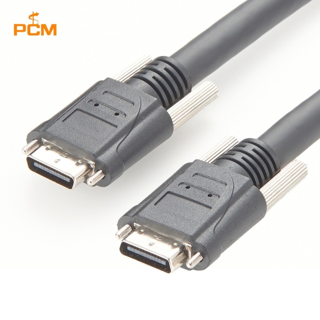 Chain Flex SDR to SDR PoCL Industrial Camera Link Cable for Machine Vision Frame Grabber Communication,High Flex SDR 26Pin Male