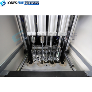 Máquina Sopladora de Botellas PET Semiautomática de 10ml-1.5L con Cargador Automático de Preformas, Máquina de Alta Velocidad para Botellas de Agua LONES - Product Image 4