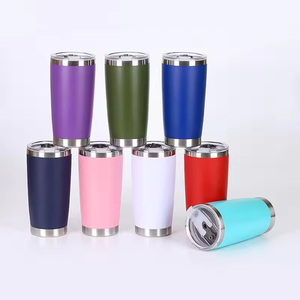 Custom 20oz Vacuum Tumbler Vacuum Cup <b>Coffee</b> Mugs Wholesale Bulk Double Wall Stainless Steel Tumbler With Straw - Product Image 3