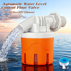 Vanne à flotteur automatique pour réservoir d'<span class=keywords><strong>eau</strong></span> 1/2 pouce, contrôle du niveau d'<span class=keywords><strong>eau</strong></span> (OEM LOGO BOX) - Approvisionnement direct usine - Product Image 1