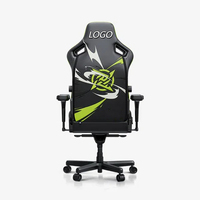 Chaise de jeu de qualité supérieure Kaiser Série 4 avec logo personnalisé Chaise de jeu lombaire de luxe pop-out en cuir PVC avec oreiller magnétique pour la tête