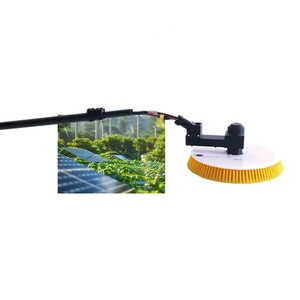 Kit de nettoyage de panneaux solaires, brosse de nettoyage pour fenêtres, nettoyage motorisé des panneaux solaires - Product Image 6
