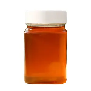 Miel natural de abeja de buena calidad, miel de abeja natural cruda pura real con paquete de barril a granel