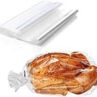 Sacs de cuisson pour four sans BPA, transparents, résistants à 220 degrés, pour emballage alimentaire, cuisson, bouillir pommes de terre, viande, dinde de Thanksgiving, rôtir le poulet