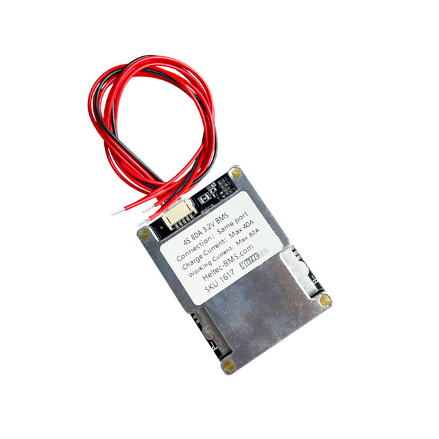 Heltec Bms 12V 4S 80A 18650 Battery Li-Ion LiFePo4 Bms with Balance for Energy Storage
