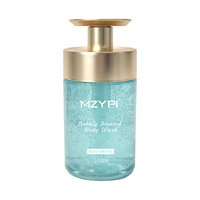 Gel Douche Éclaircissant Sans Sulfate Bleu Moussant 500ml – Soin Hydratant Doux pour la Peau – Gamme Lavant Corporel pour Usage Quotidien en Hôtellerie