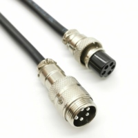 GX12 2pin 4pin to XT60 Connecteur à souder Fil PVC 16AWG Câble pour utilisation électronique automobile
