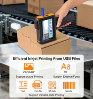Impresora de Fechas Portátil Personalizada, Impresora Manual de Etiquetas con Impresión HD de 600Dpi en Metal y Plásticos