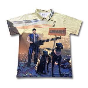 เสื้อเจอร์ซีย์คอตตอนคุณภาพสูงเป็นมิตรกับสิ่งแวดล้อมสำหรับผู้ชาย ขายส่ง และเสื้อยืดไซส์ใหญ่พิเศษแบบสั่งทำพร้อมลายพิมพ์ - Product Image 2