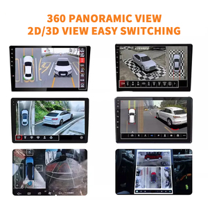Caméra de voiture panoramique HD DVR 360 système de vue à vol d'oiseau complet canal unique 3D avec inverseur 1080p inversion à 360 degrés venue - Product Image 4