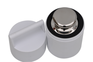 فولاذ مقاوم للصدأ من OIML بجودة عالية F1 F2 M1 10 جم 50 جم مع مقياس معايرة أوزان قياسية - Product Image 2