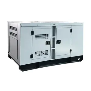 Generator Diesel sunyi, Generator Diesel rumah kedap suara elektrik portabel 150 v 200kw 100kva 380 kw 100kva pendingin air