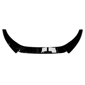 Piezas de labio de parachoques delantero de coche alerón de barbilla negro mate 3 uds ABS divisor de labio delantero para Volkswagen <span class=keywords><strong>Virtus</strong></span> <span class=keywords><strong>VW</strong></span> Lavida XR 2023 + - Product Image 1
