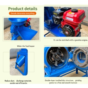 Broyeur automatique <span class=keywords><strong>de</strong></span> maïs et <span class=keywords><strong>de</strong></span> blé modèle 300, meilleure vente en Afrique, moteur électrique agricole à usage domestique, capacité <span class=keywords><strong>de</strong></span> 400 kg/h, produit <span class=keywords><strong>de</strong></span> la <span class=keywords><strong>farine</strong></span> - Product Image 2