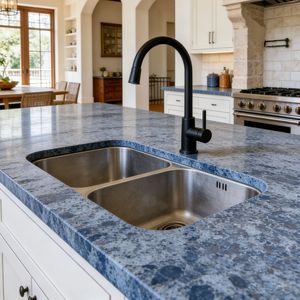 Fabricant de comptoirs de cuisine en quartz artificiel, dalles de quartz pour fonds de cuisine, plans de travail de salle de bain et îlots de cuisine - Product Image 2