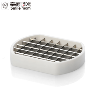 Éplucheur et coupe-légumes manuel en plastique écologique Smile Mom Kitchen pour fruits et légumes - Product Image 5