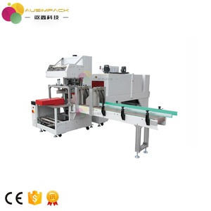 Máquina de envasado retráctil tipo manga de alimentación lateral para envasar agua mineral - Product Image 1