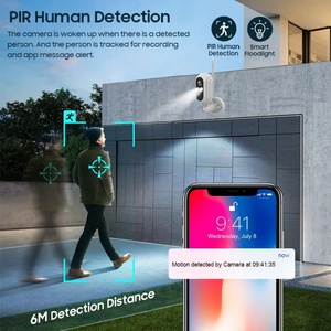 <b>Mini</b> 2K WiFi Indoor 4G Outdoor Solar Security PIR Alarm IP <b>Camera</b> Wireless Network 5MP Night Vision Two Way Surveillance Cameras - Product Image 5