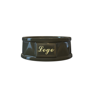 Mangiatoie per animali domestici poco profonde in ceramica Premium di lusso con marchio personalizzato - Product Image 2