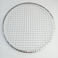 Plateau en treillis métallique galvanisé jetable à usage unique pour barbecue, fabrication chinoise, vente en gros en stock