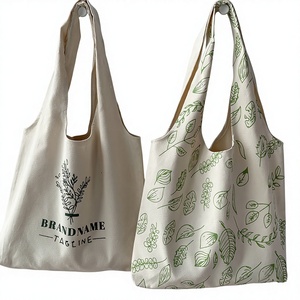 Sac en toile d'été pour femme, style japonais-coréen, imprimé floral, grande capacité, souple, à porter à l'épaule ou à la main, idéal pour étudiante ou cours de soutien scolaire - Product Image 1